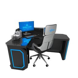 巧夺天工科技指挥中心L型电脑桌 计算机维修的理想工作台